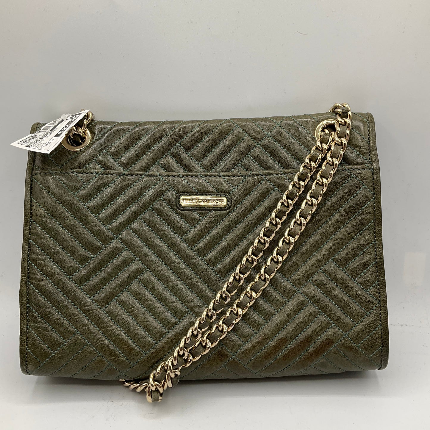 Crossbody Designer By Rebecca Minkoff In Green, Size:Medium