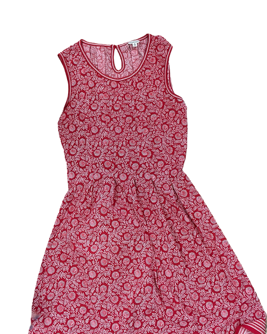 Dress Work By Max Studio In Red & White, Size:M