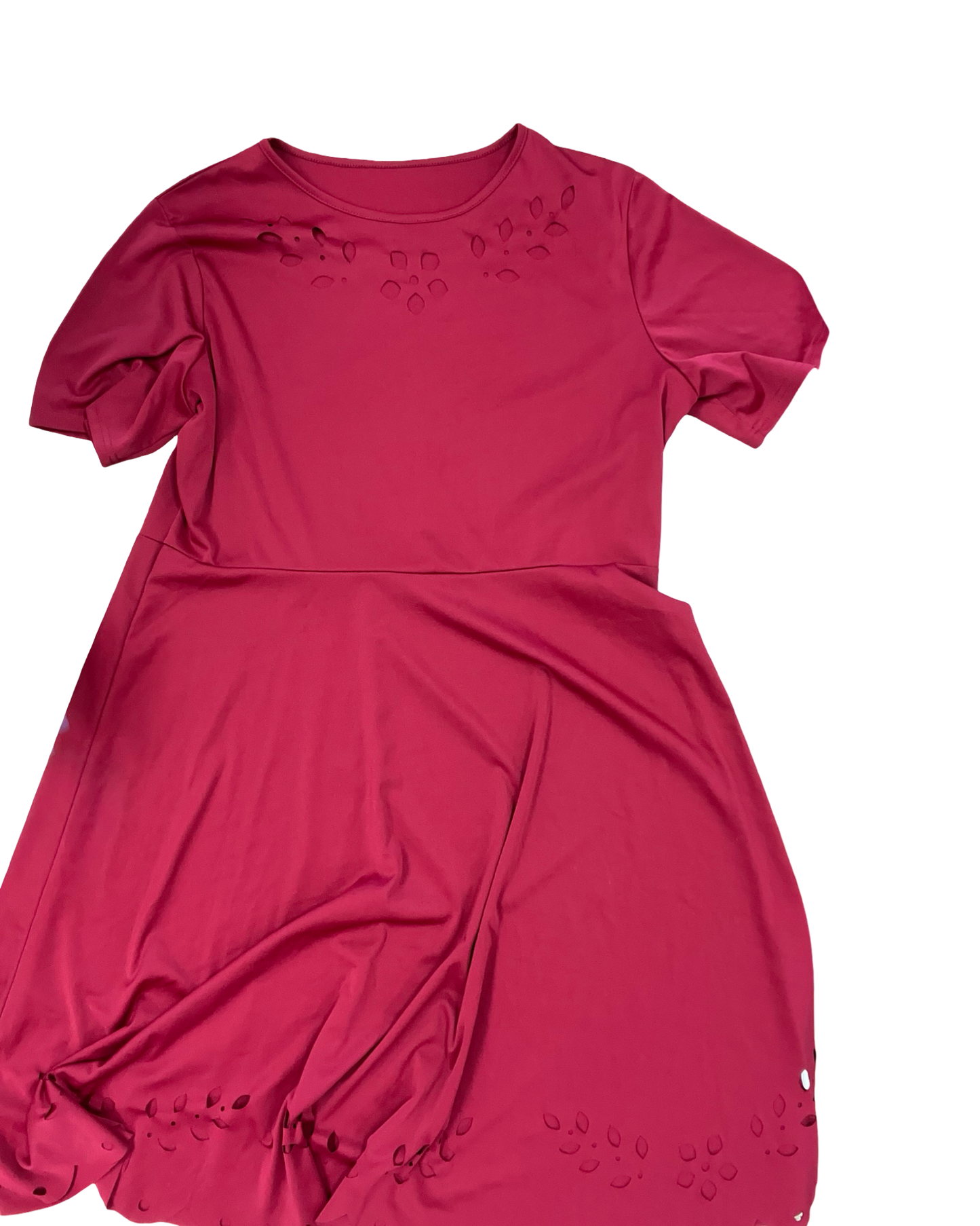 Dress Work By Clothes Mentor In Red, Size:2X