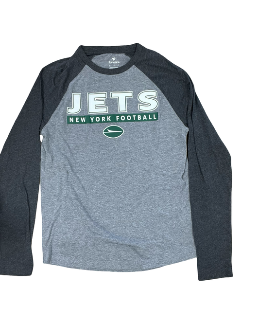 Top Ls By Fanatics In Grey, Size:M