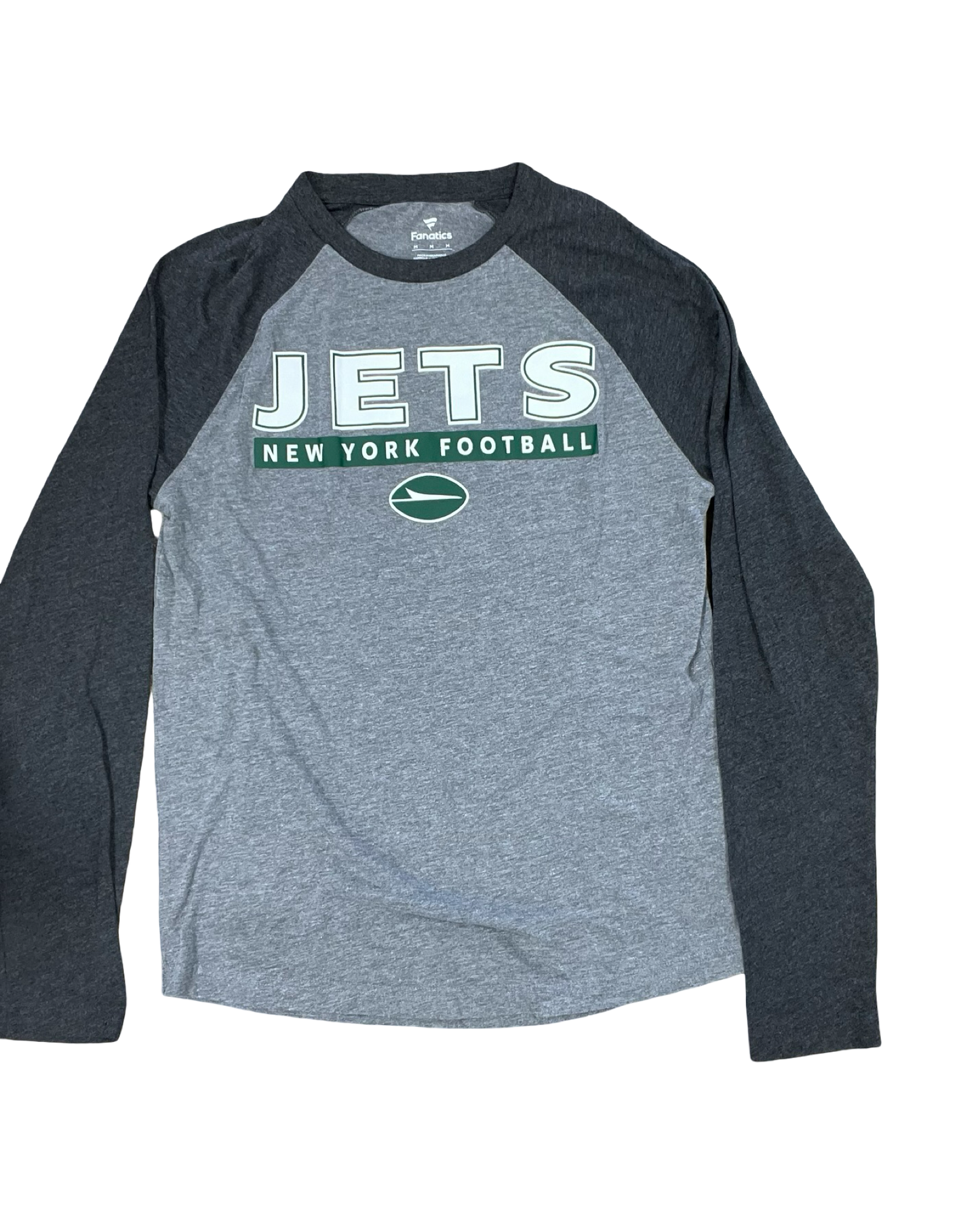 Top Ls By Fanatics In Grey, Size:M