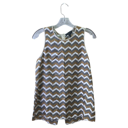 Top Sleeveless By Rag And Bone In Grey & Tan, Size:S