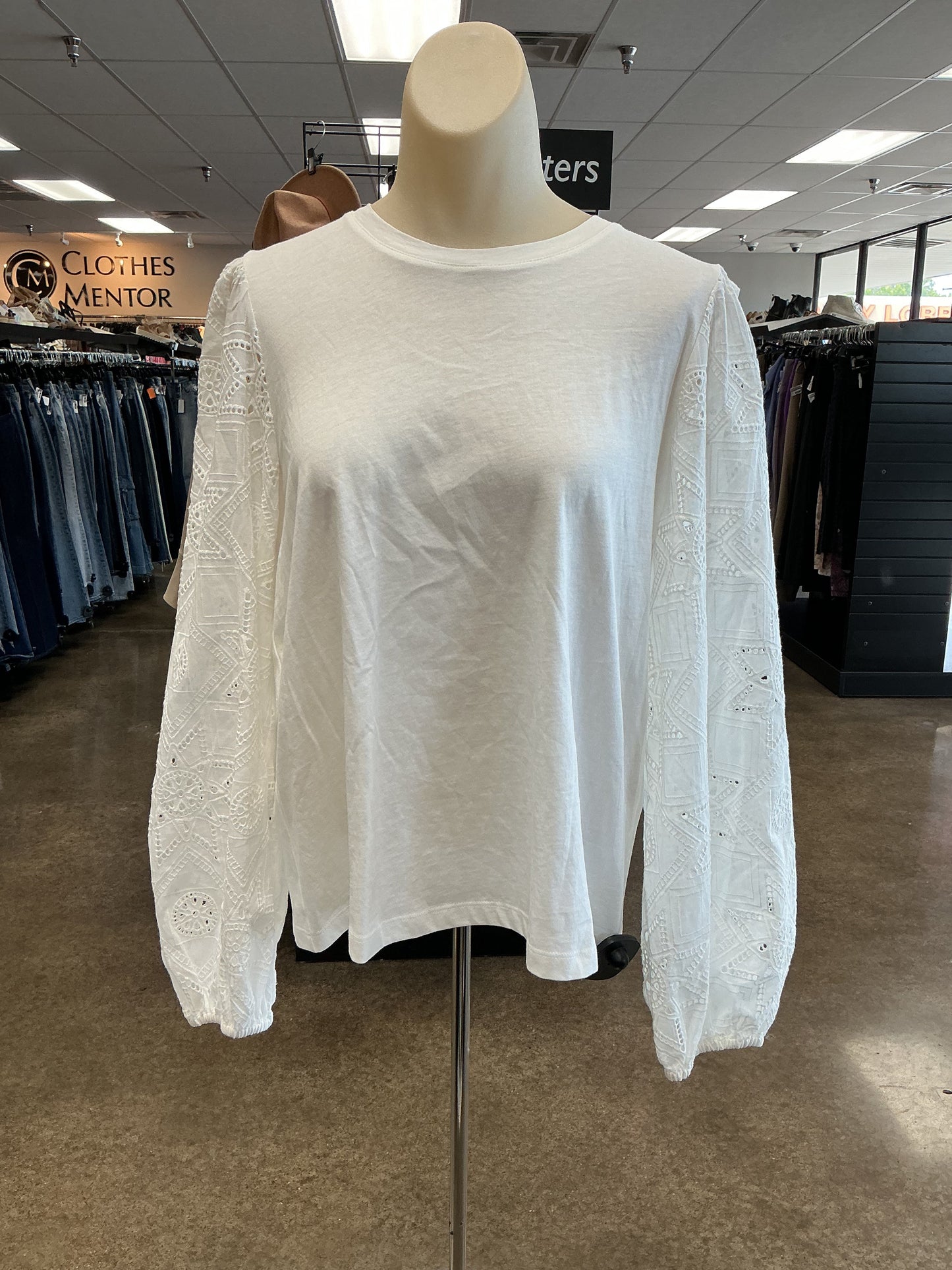 Top Ls Designer By Johnny Was In White, Size:M