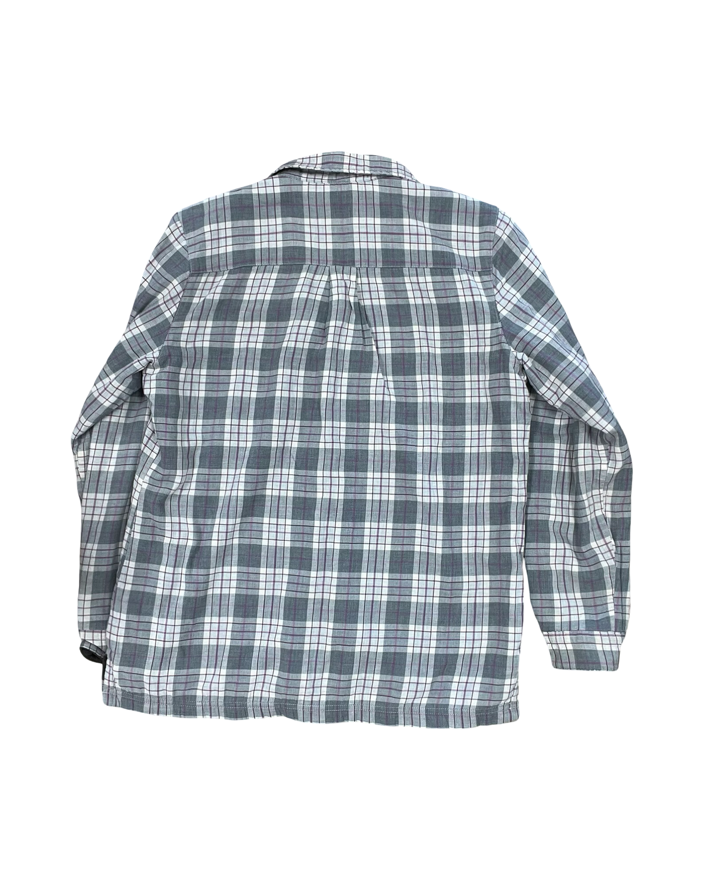 Jacket Shirt By L.L. Bean In Grey & Pink, Size:S