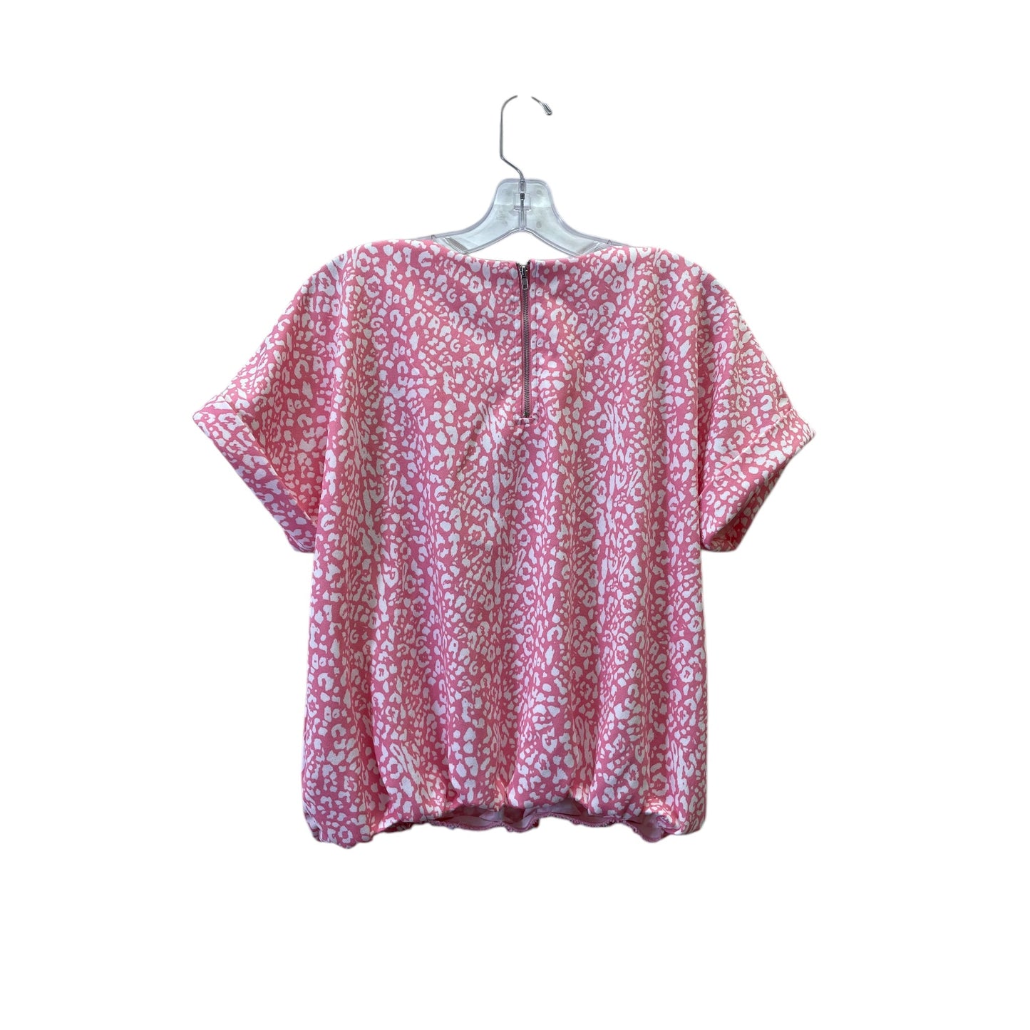 Top Ss By Melloday In Pink & White, Size:L