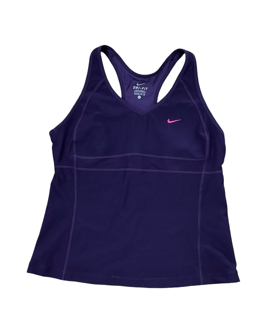 Athletic Tank Top By Nike In Purple, Size:Xl