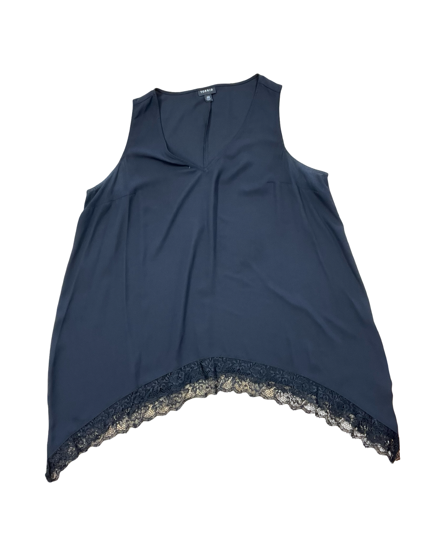 Top Sleeveless By Torrid In Black, Size:M