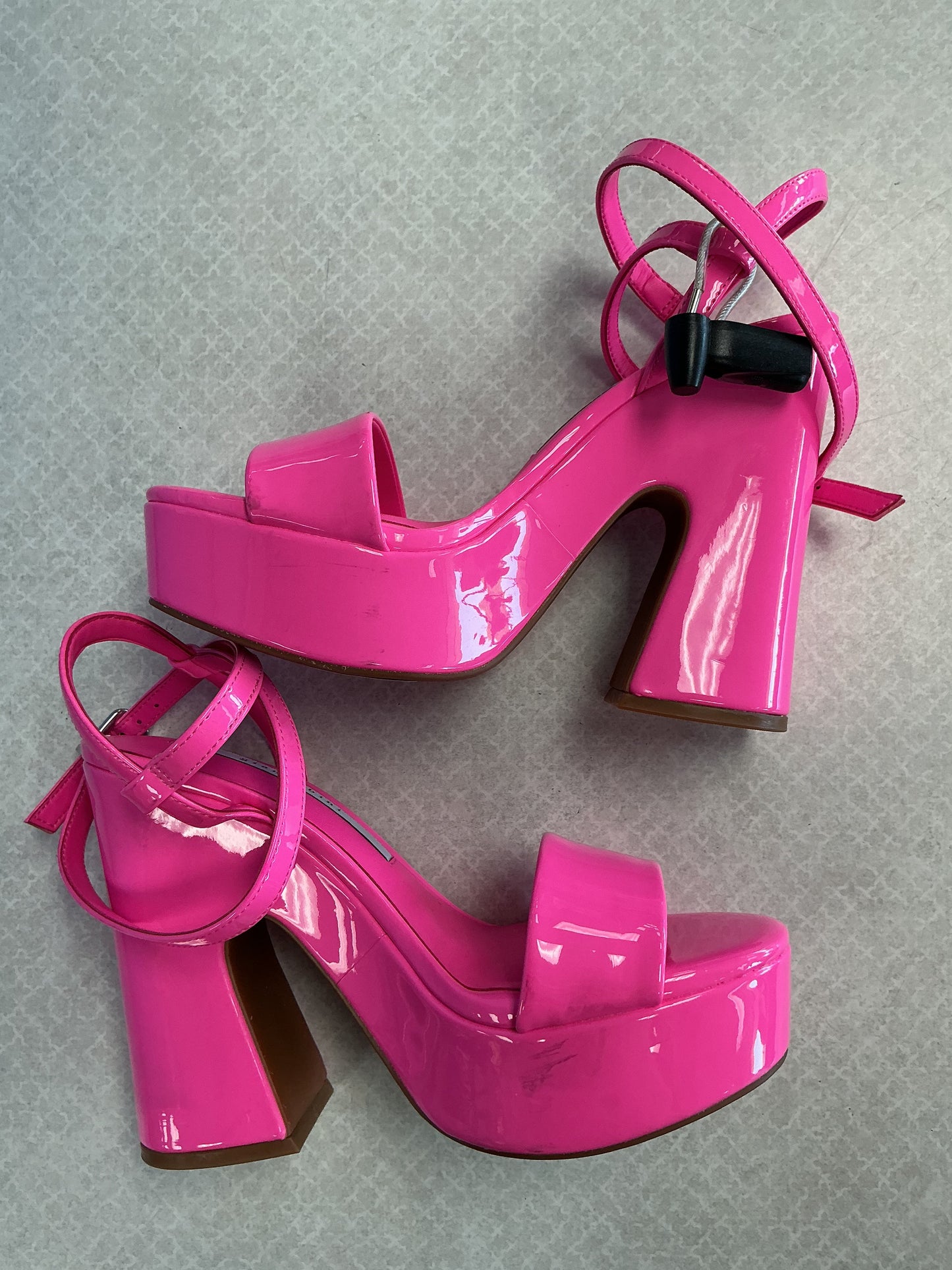 Sandals Heels Platform By Gianni Bini In Pink, Size:6.5