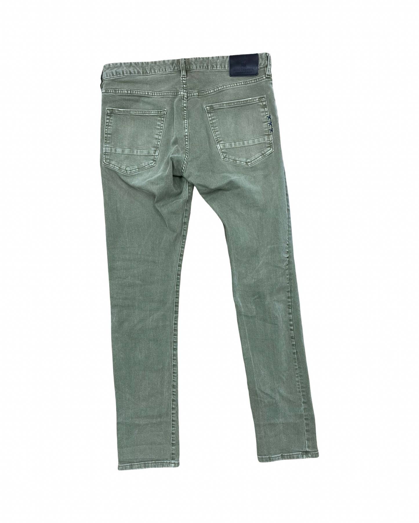 Jeans Straight By Scotch & Soda In Green, Size:18