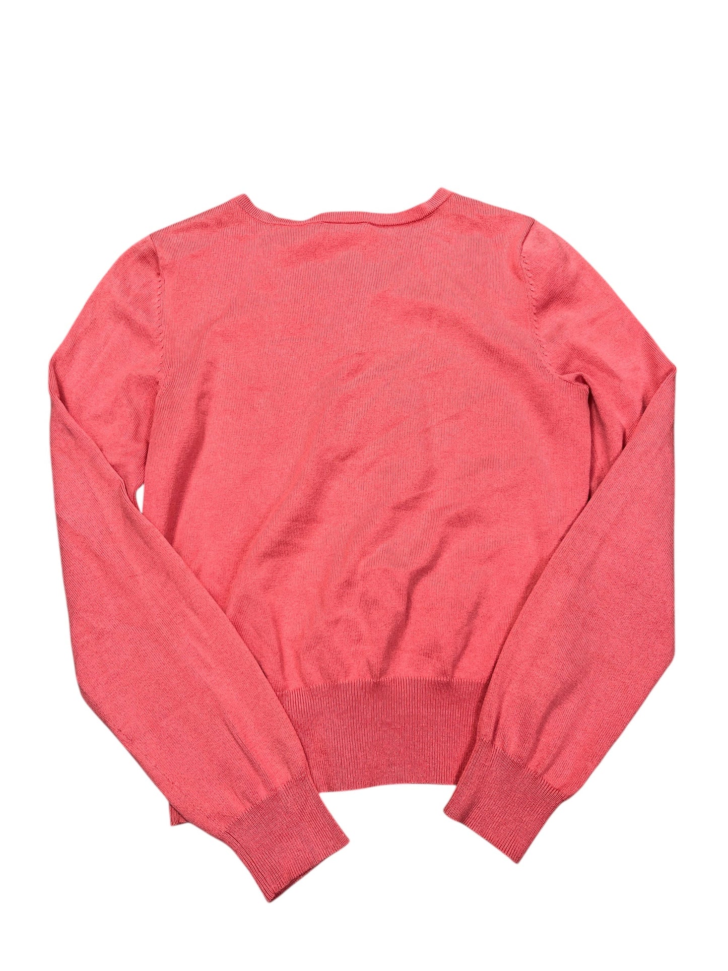 Cardigan By Ann Taylor In Peach, Size:S