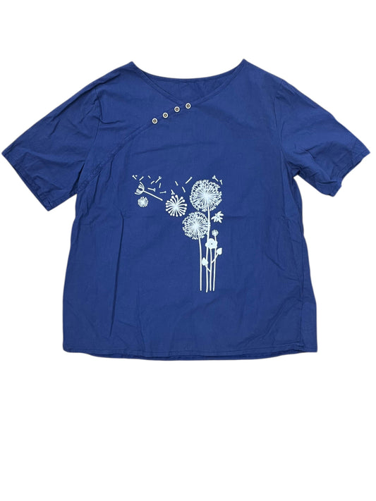 Top Ss By Clothes Mentor In Blue, Size:2X