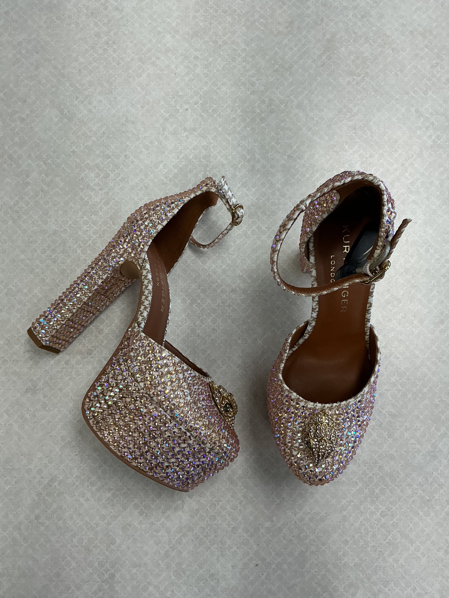 Shoes Designer By Kurt Geiger In Pink, Size:6.5
