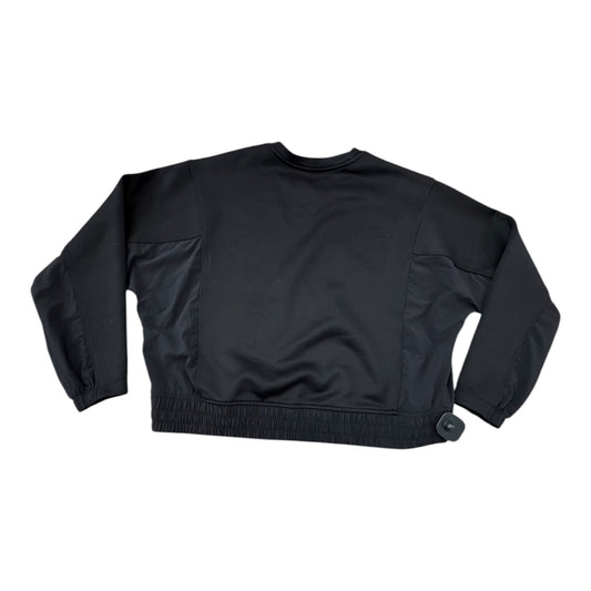 Athletic Sweatshirt Crewneck By Flx In Black, Size:M