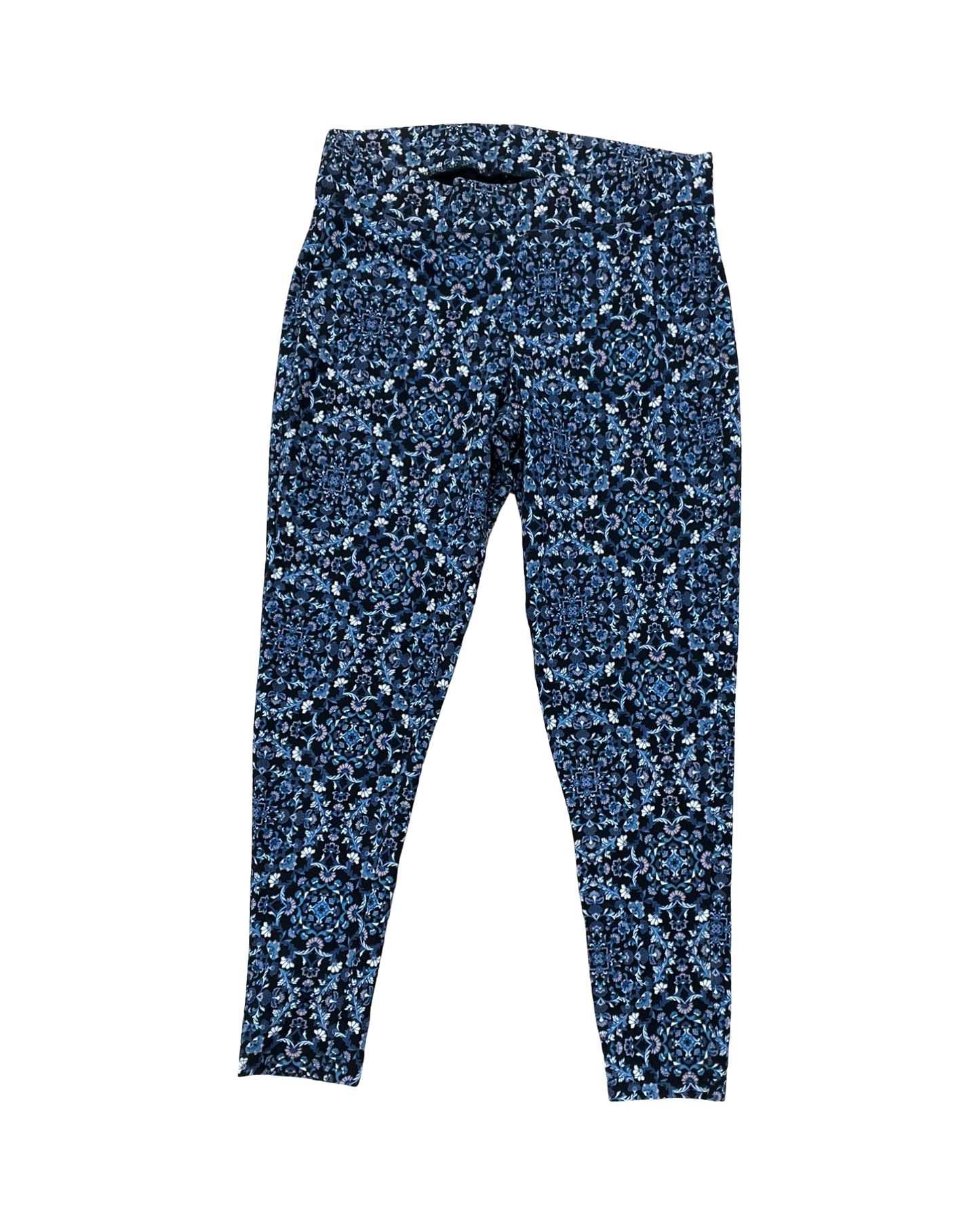 Pants Leggings By Torrid In Black & Blue, Size:Xl
