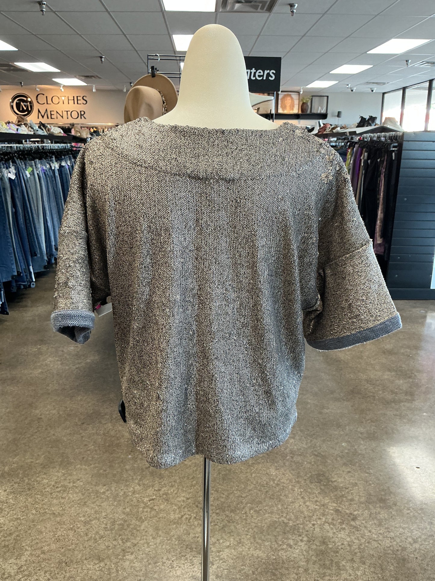 Top Ss By Deletta In Brown, Size:Xs
