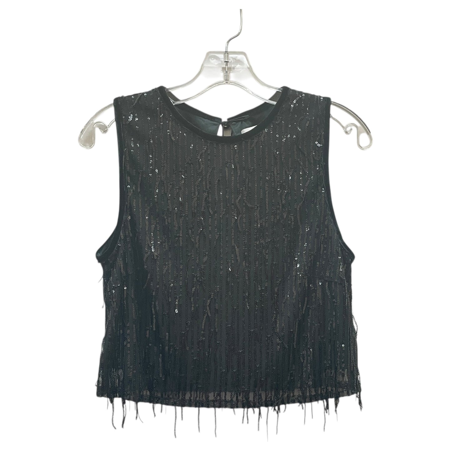 Top Sleeveless By Avec Les Filles In Black, Size:S