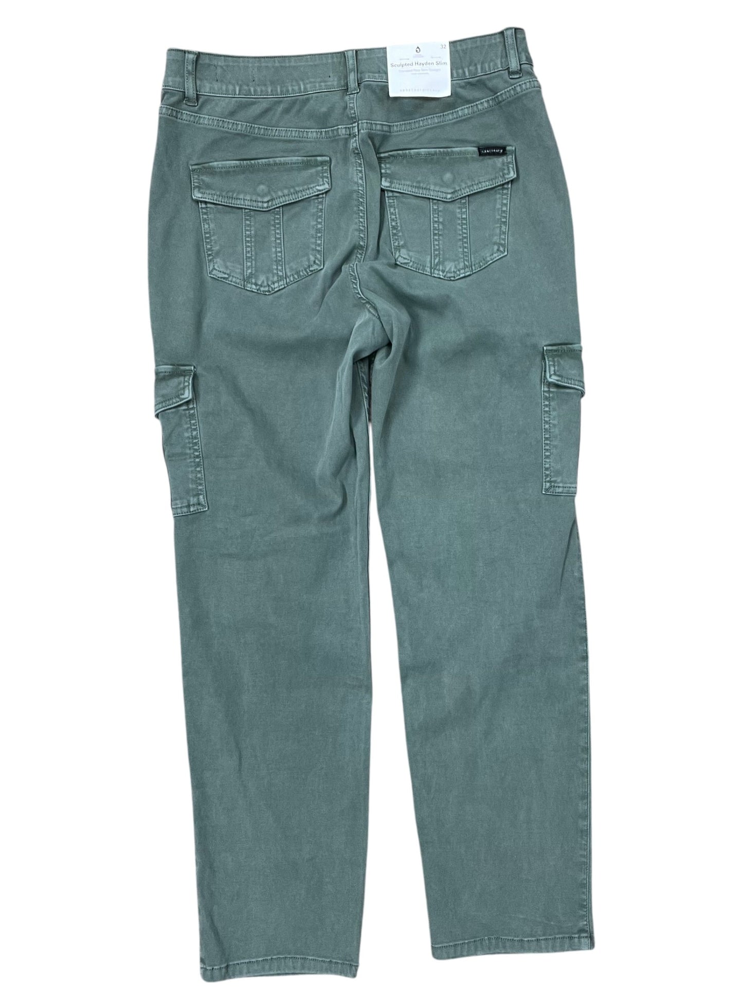 Jeans Straight By Sanctuary In Green Denim, Size:14
