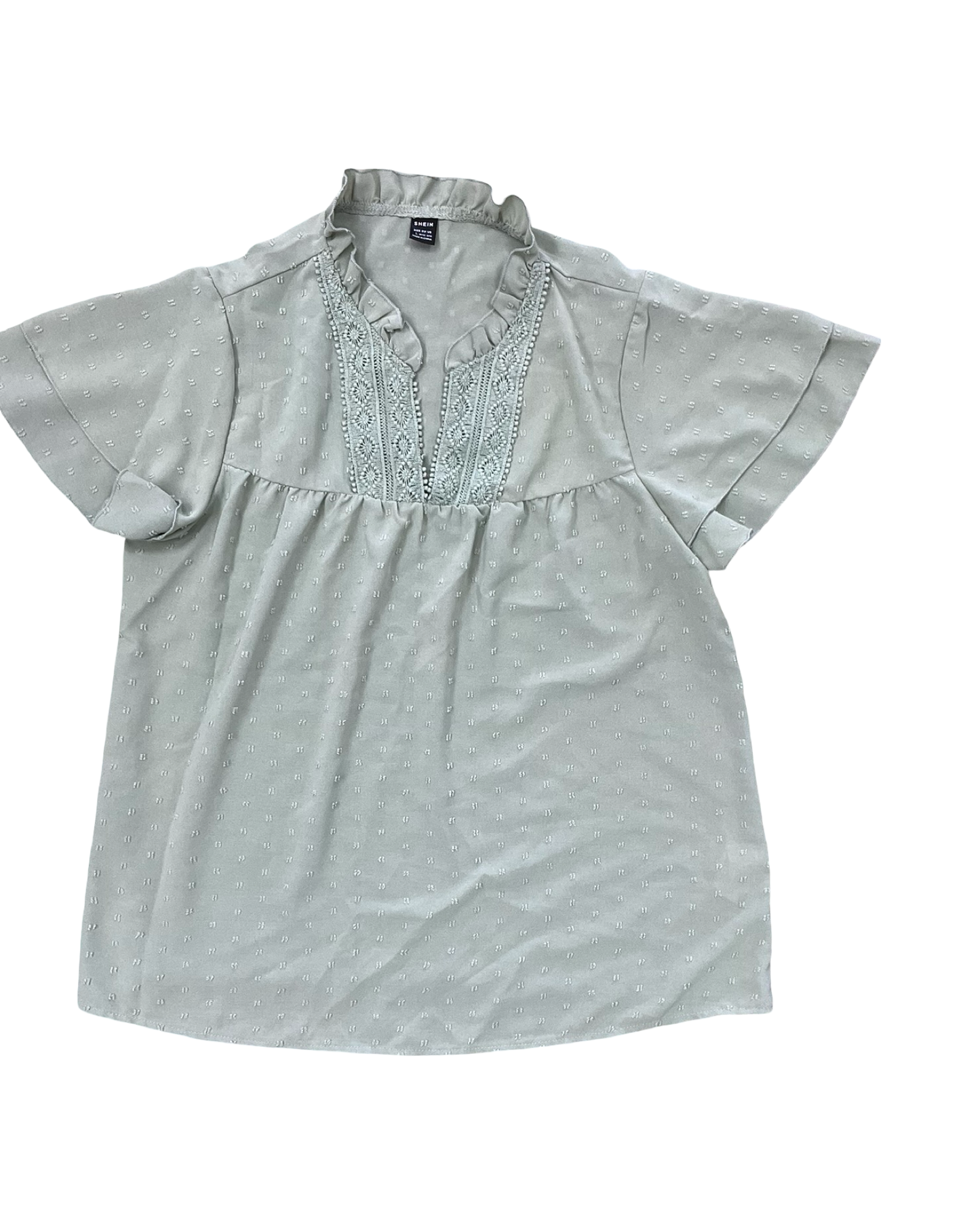Top Ss By Shein In Green, Size:L