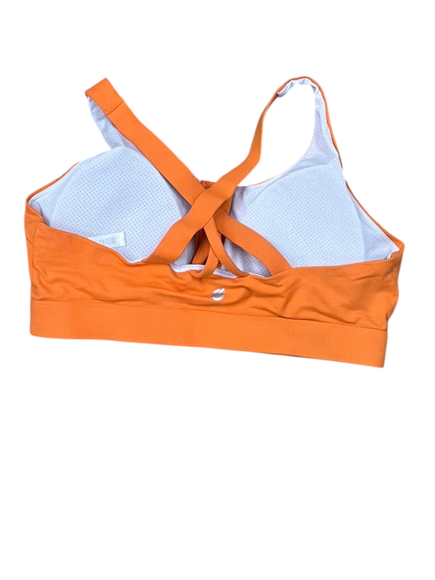 Athletic Bra By Clothes Mentor In Orange, Size:1X