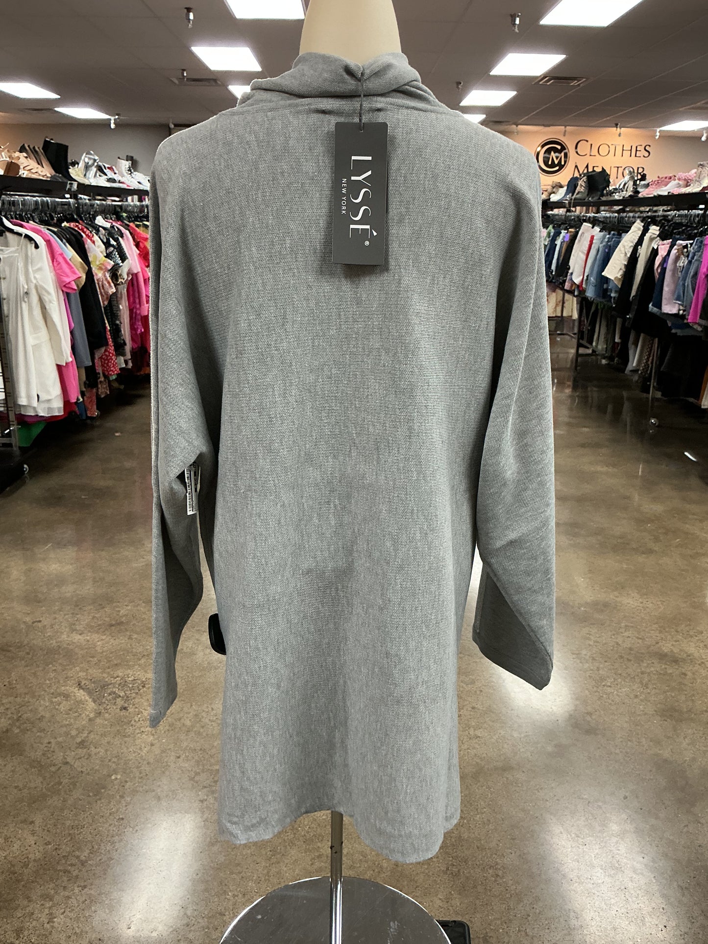 Top Ls By Lysse In Grey, Size:L