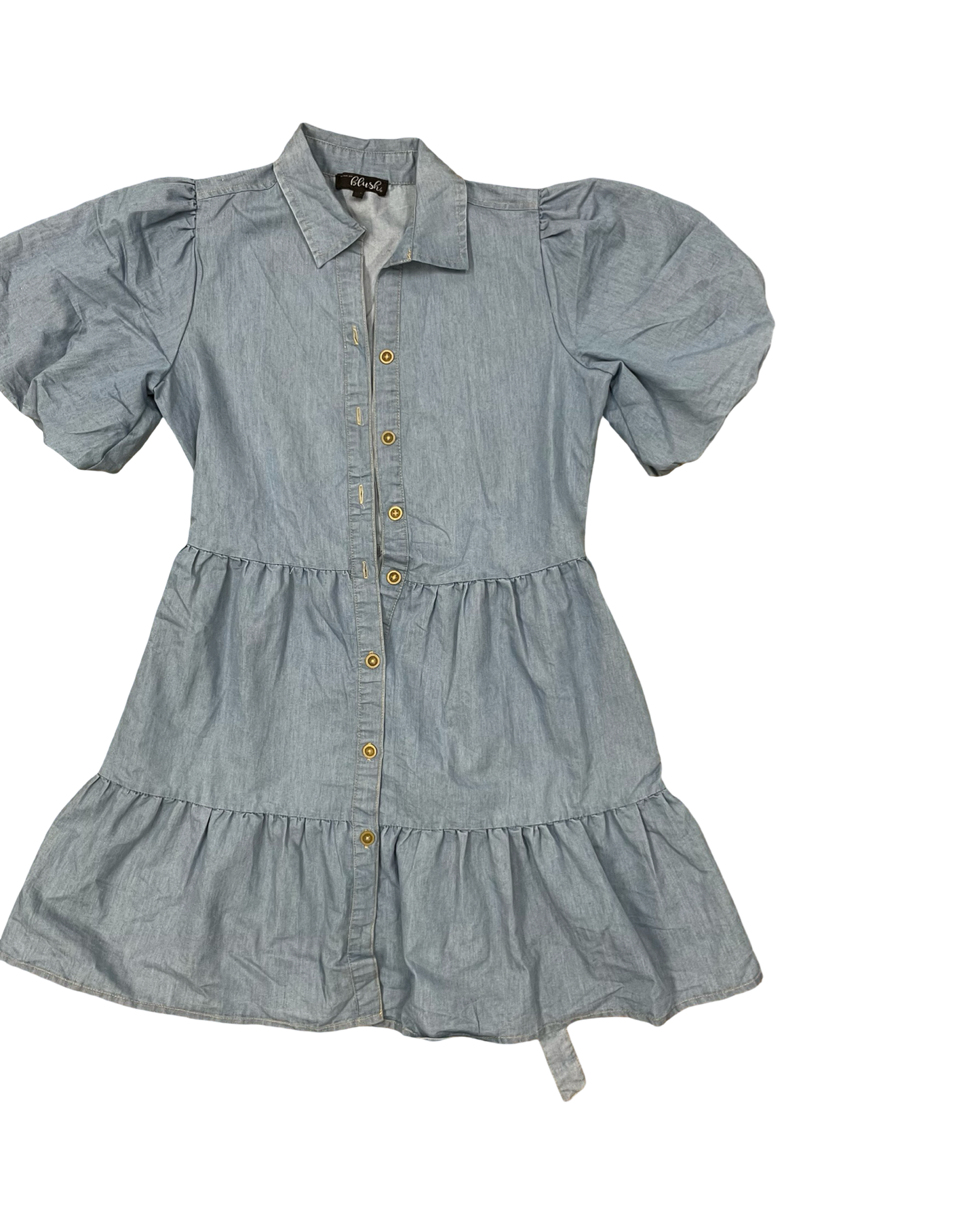 Dress Casual Short By Clothes Mentor In Blue, Size:M