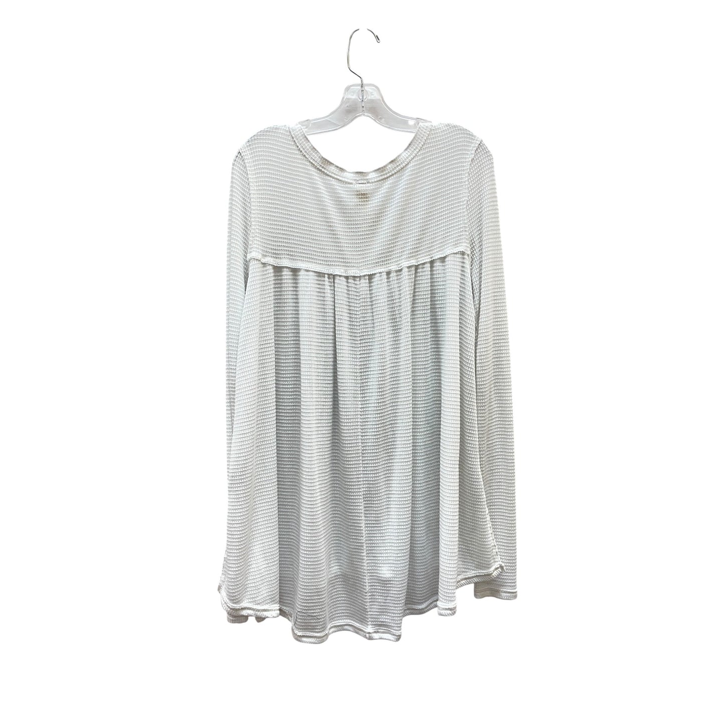 Top Ls Basic By We The Free In White, Size:L