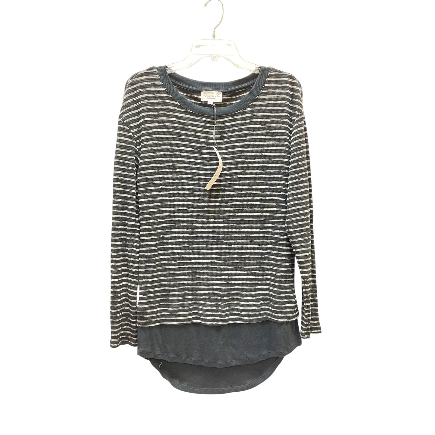 Top Ls By Terre Jacob’s In Black & Grey, Size:M