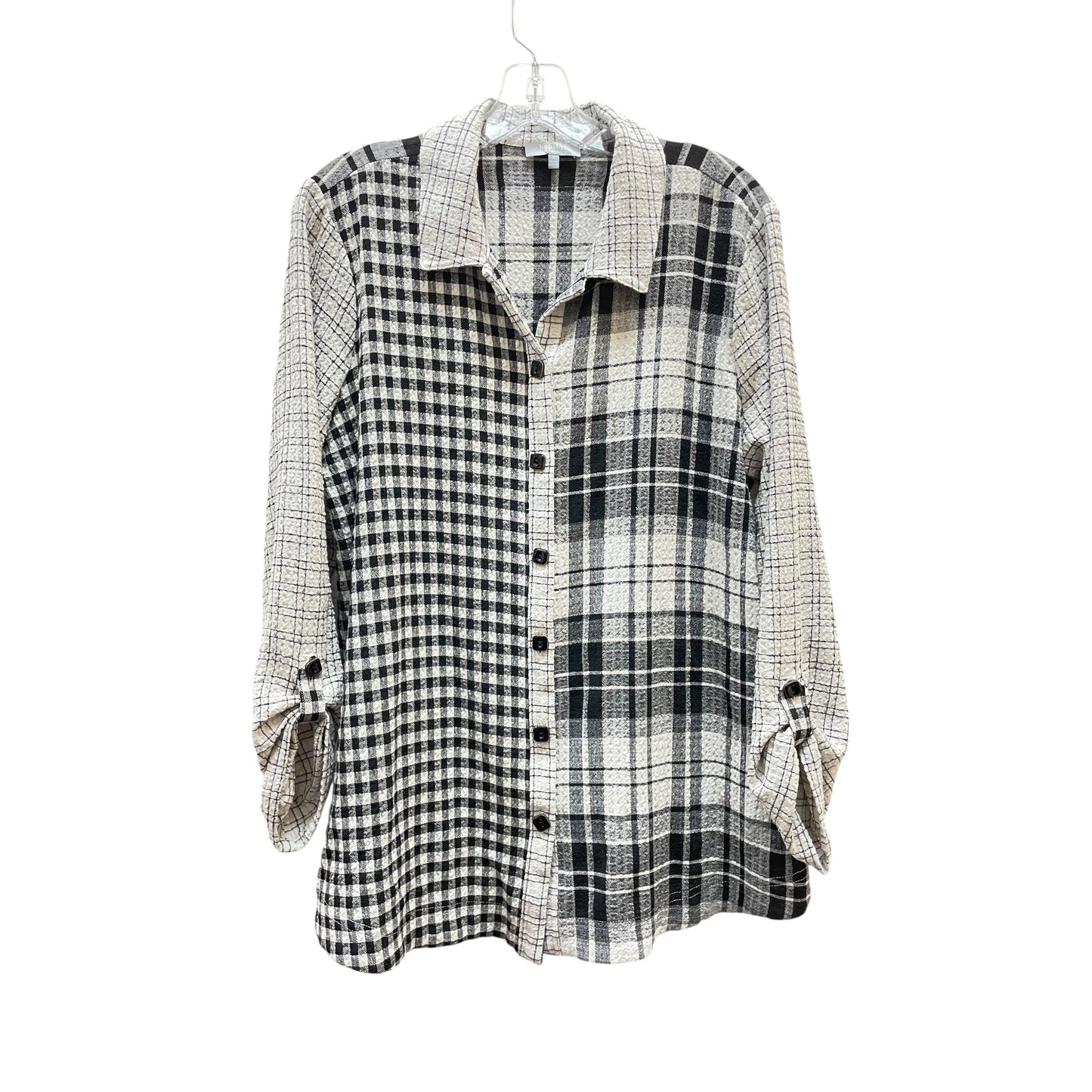 Top Ls By Habitat In Black & Grey, Size:M