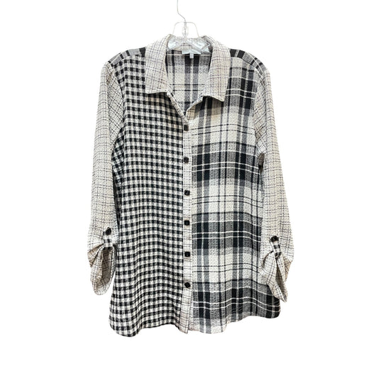 Top Ls By Habitat In Black & Grey, Size:M