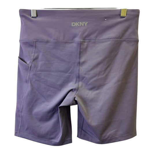 Athletic Shorts By Dkny In Purple, Size:L