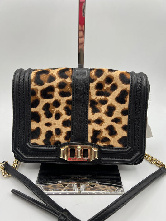 CROSSBODY DESIGNER by REBECCA MINKOFF In ANIMAL PRINT, Size: SMALL