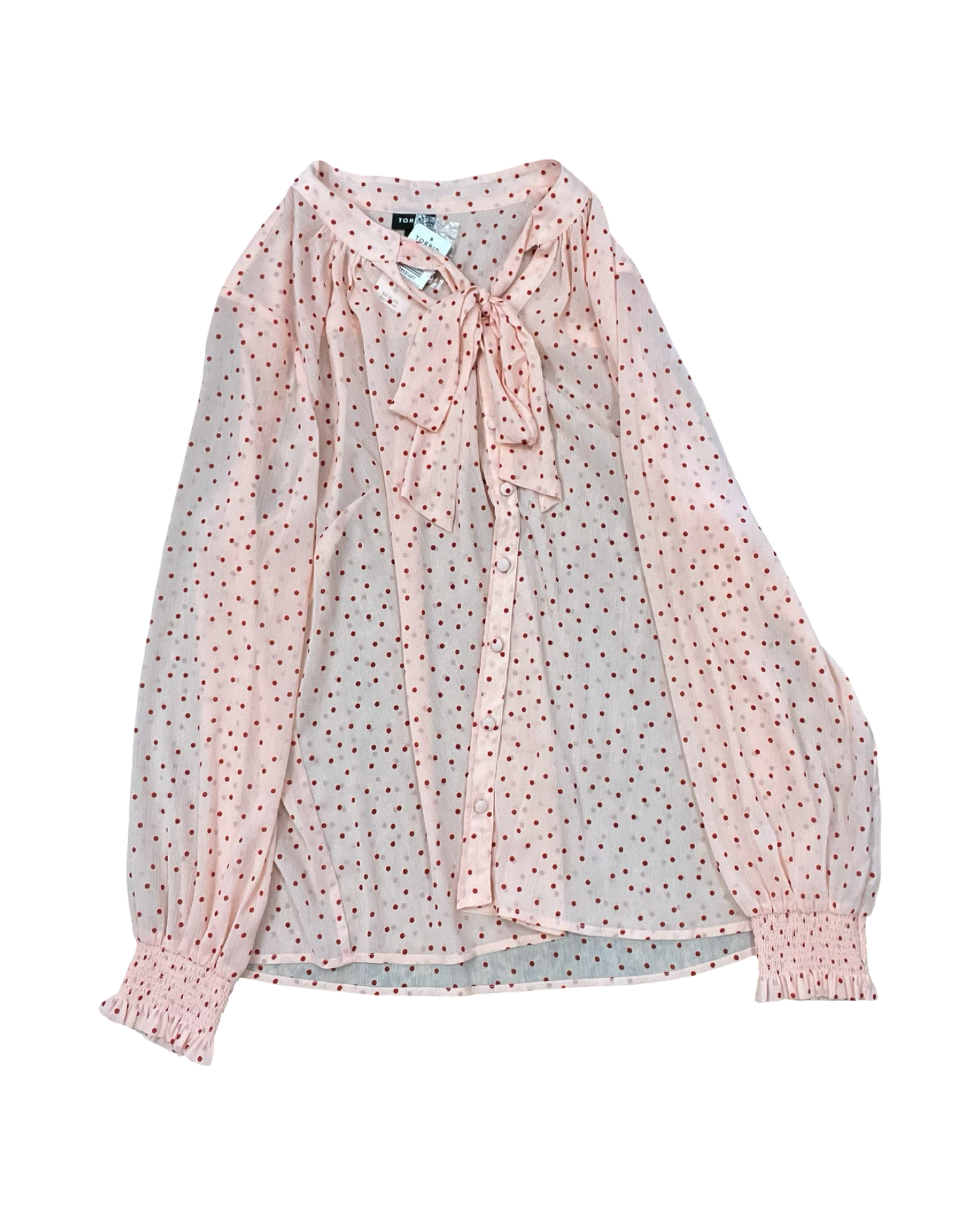 Top Ls By Torrid In Polkadot Pattern, Size:L