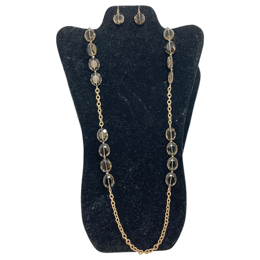 NECKLACE SET by TALBOTS In BROWN, Size: 02 PIECE SET