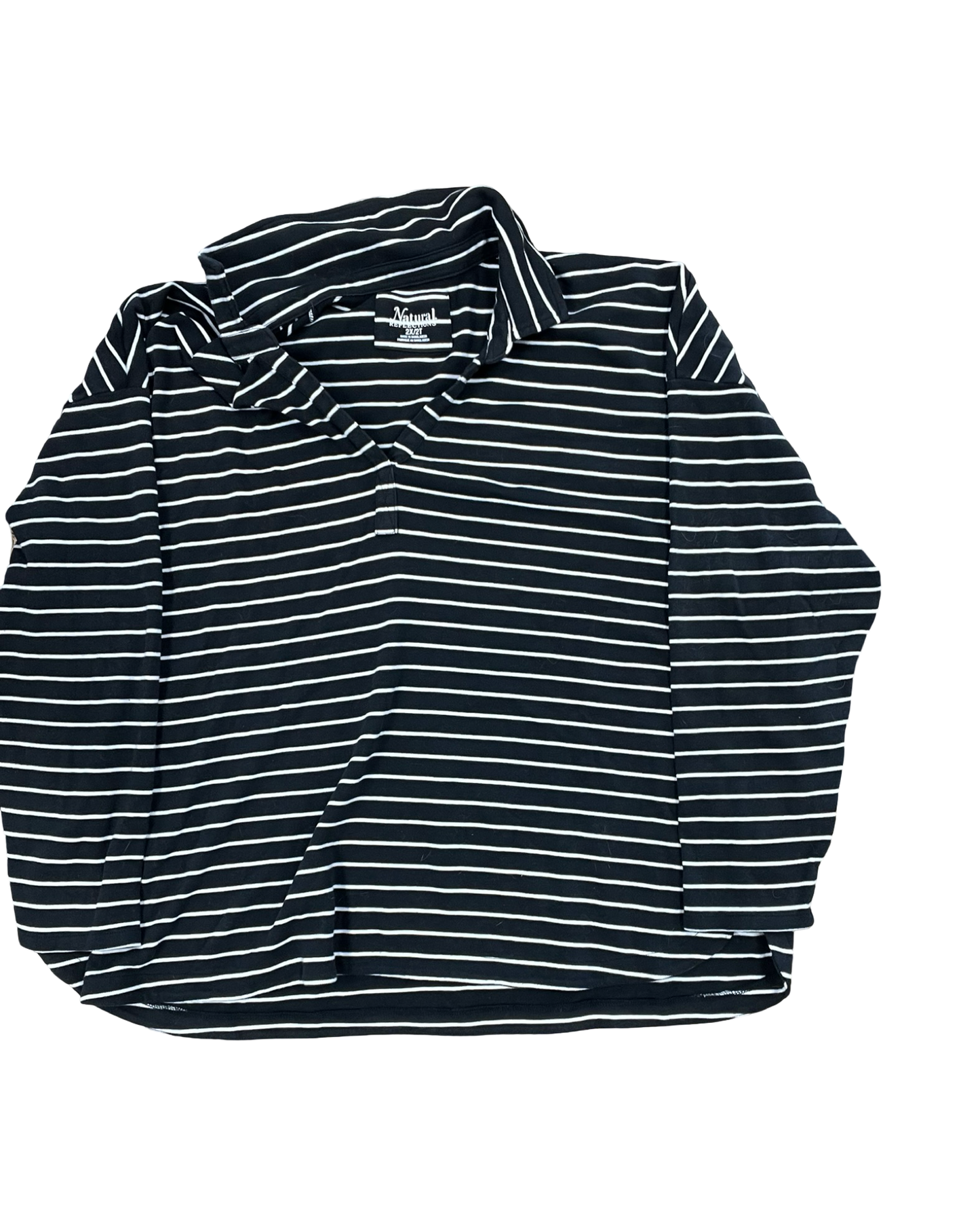 Top Ls By Natural Reflections In Black & White, Size:2X