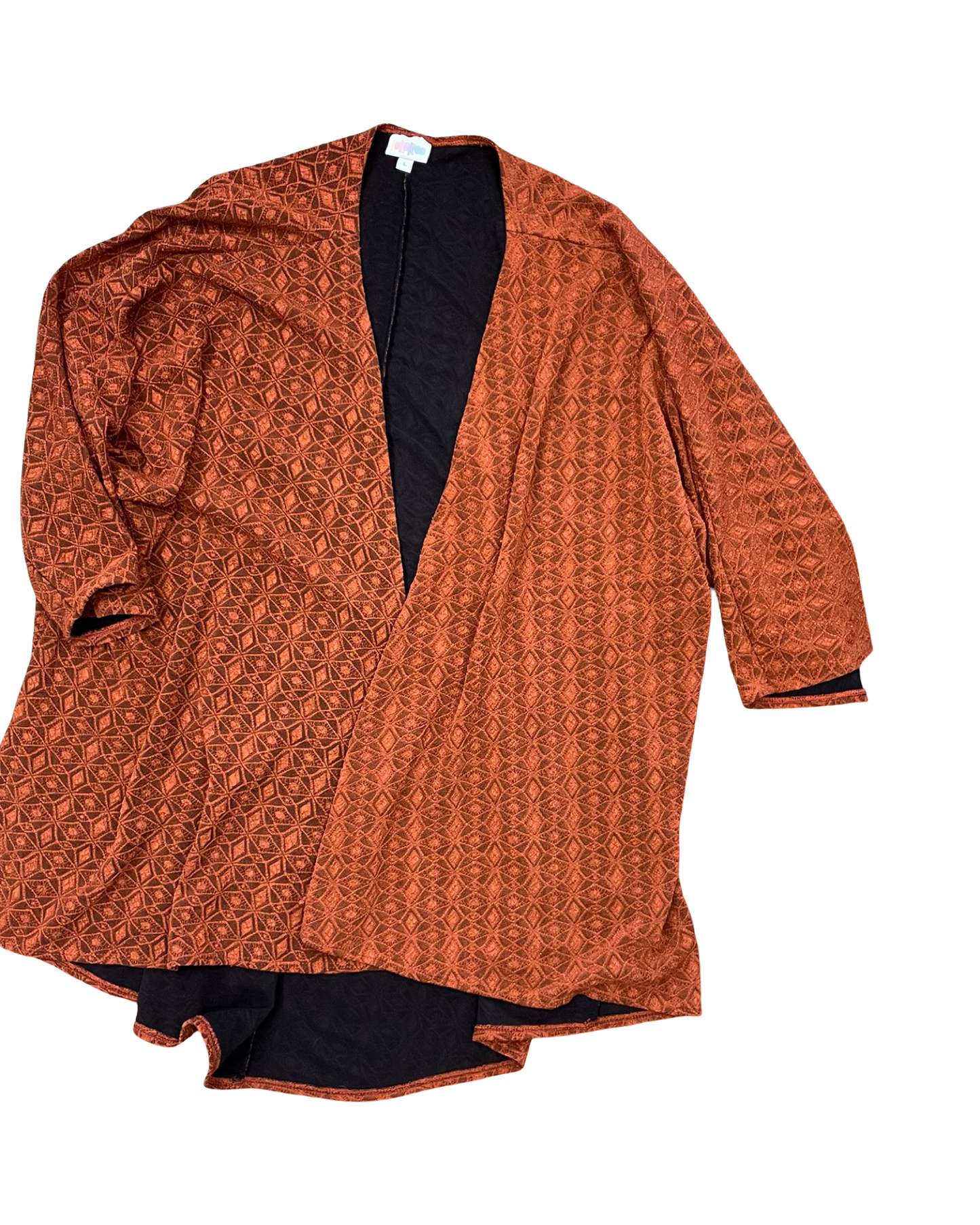 Cardigan By Lularoe In Orange, Size:L