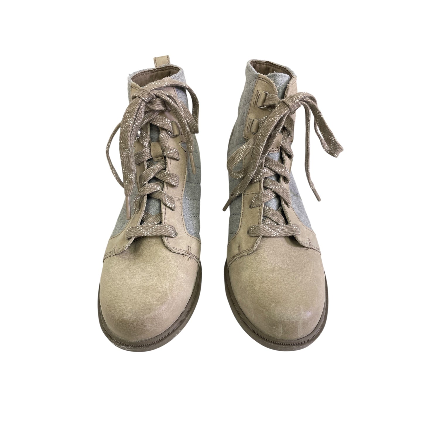 Boots Snow By Sorel In Brown & Grey, Size:7