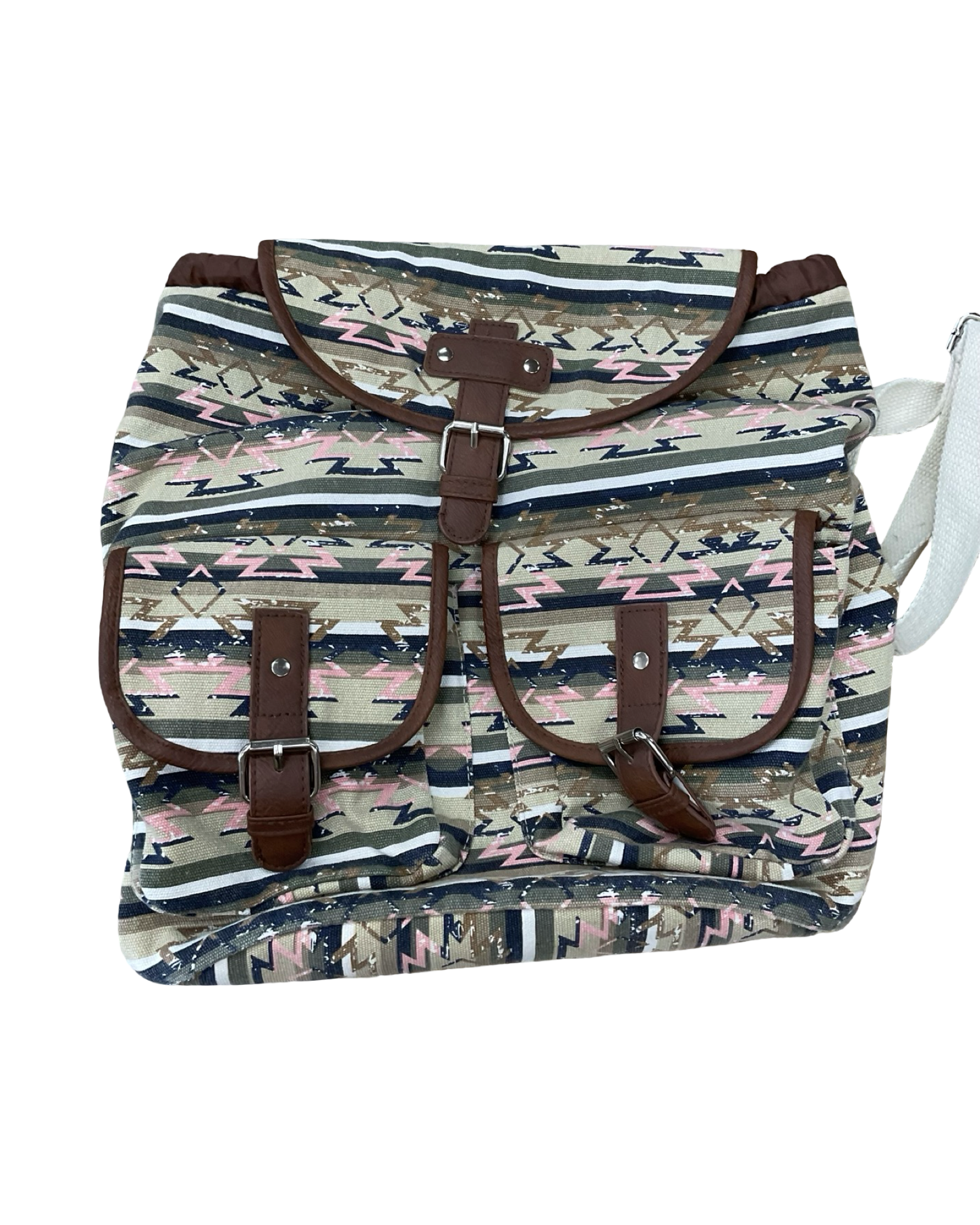 Backpack By Clothes Mentor In Tan, Size:Large