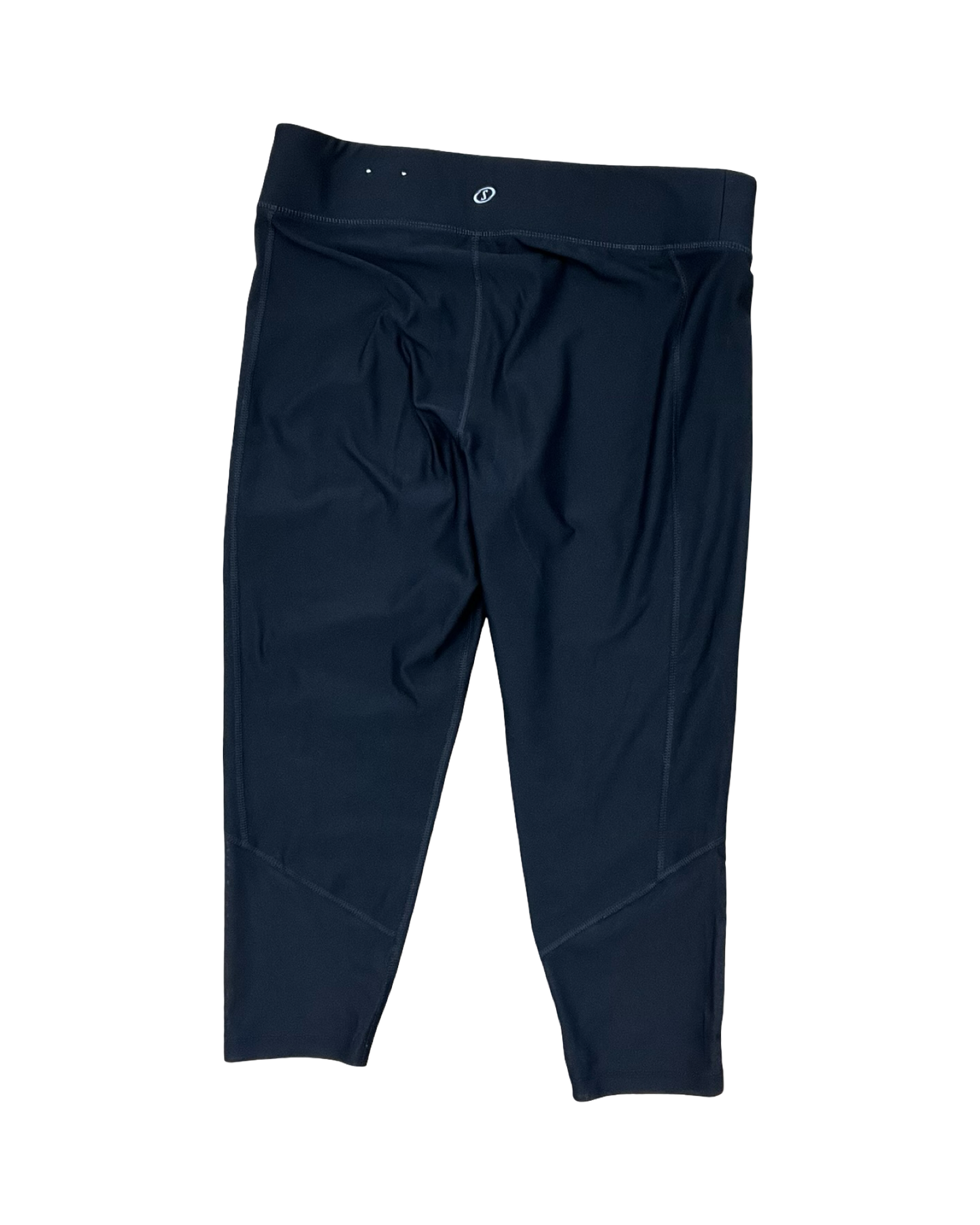 Athletic Capris By Spalding In Black, Size:Xl