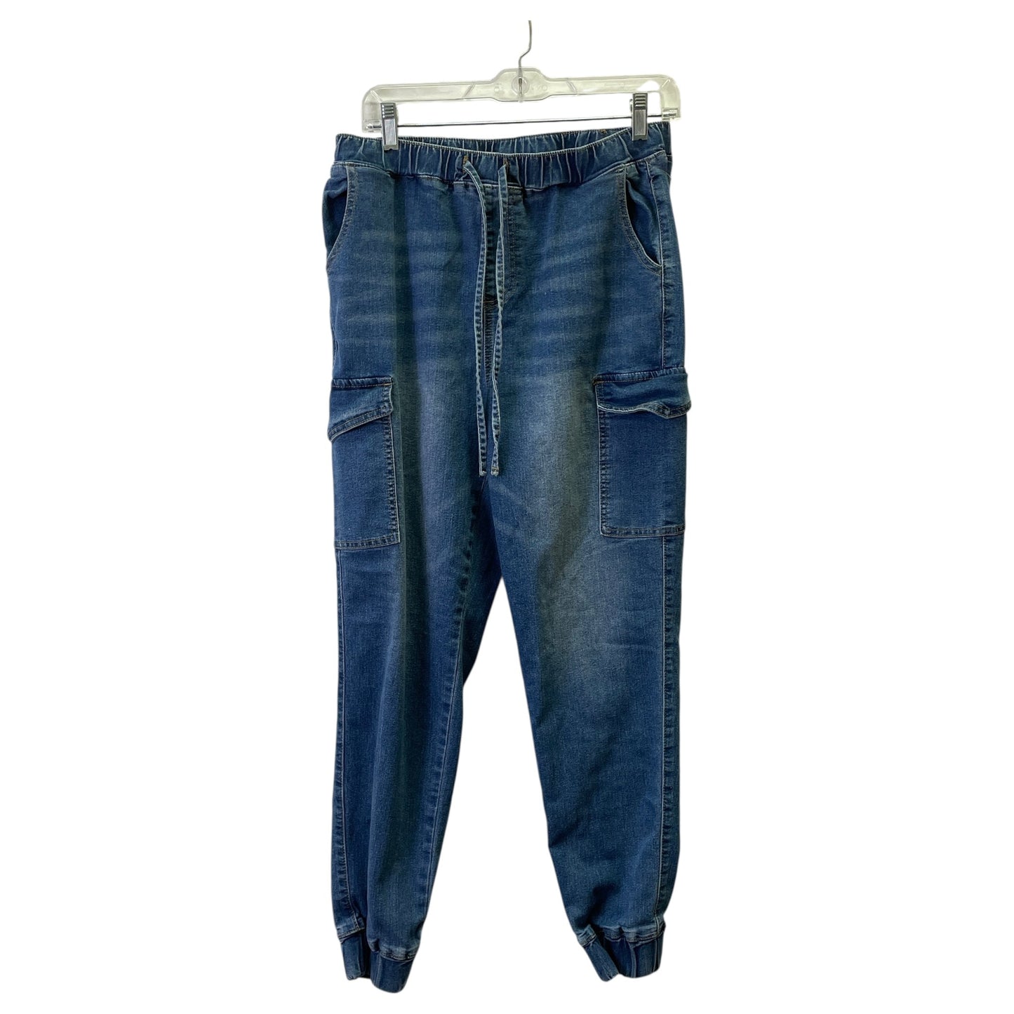 PANTS JOGGERS by STEVE MADDEN In BLUE DENIM, Size: 12