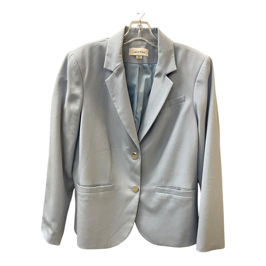 Blazer By Calvin Klein In Blue, Size:L