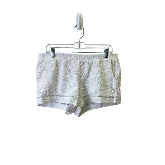 Shorts Designer By Lilly Pulitzer In White, Size:8