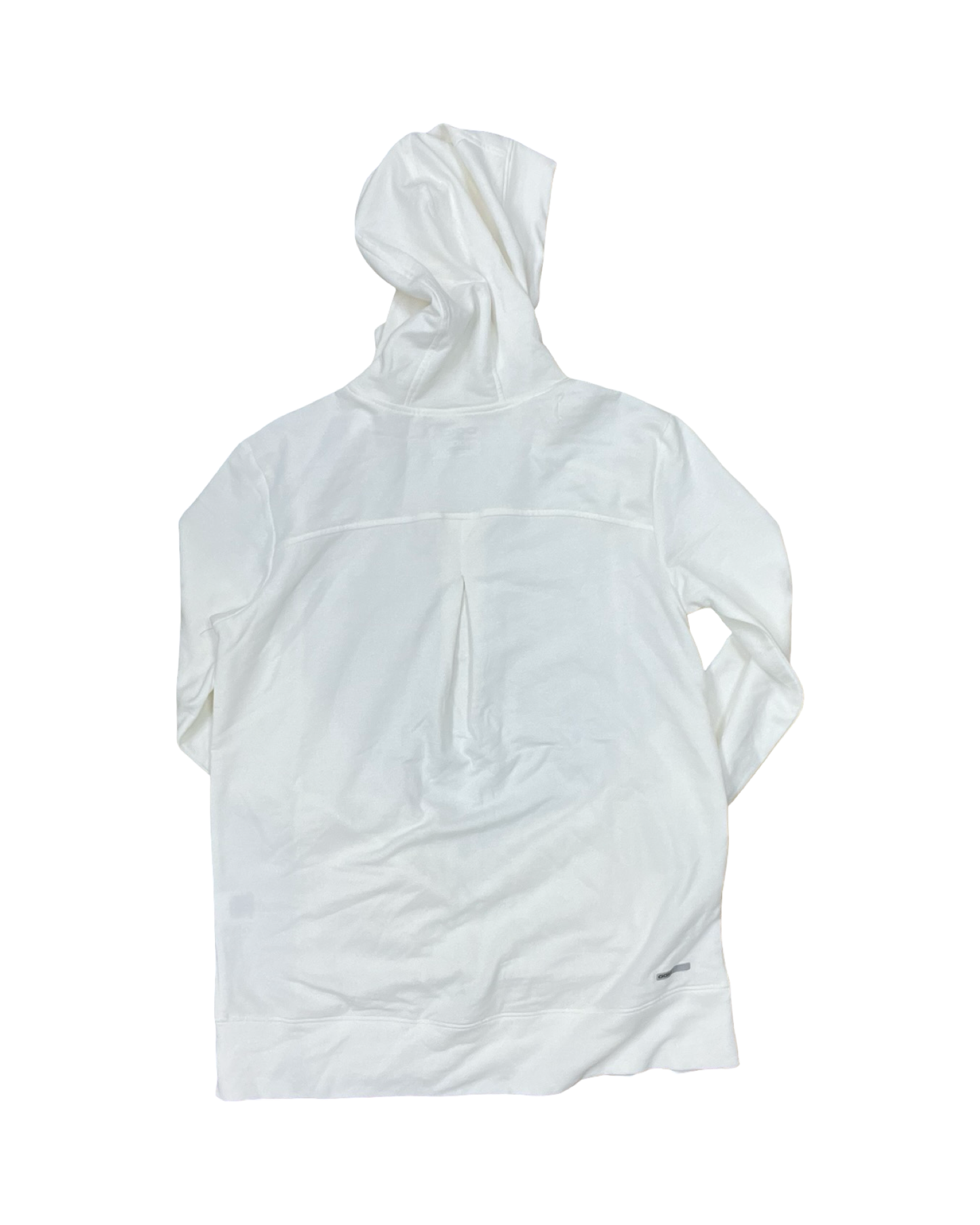 Sweatshirt Collar By Clothes Mentor In White, Size:M