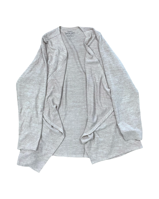 Cardigan By Torrid In Grey, Size:Xl