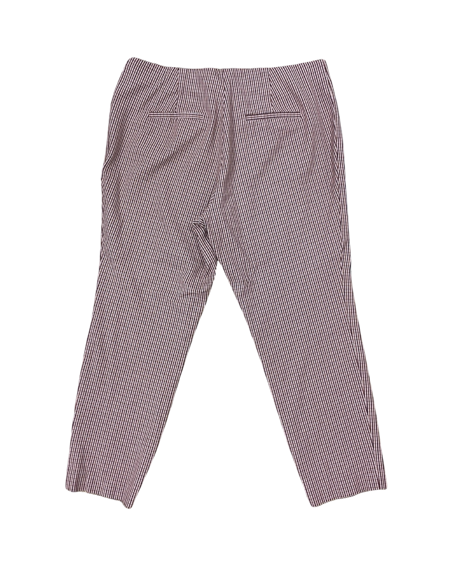 Pants Cropped By A New Day In Maroon, Size:16