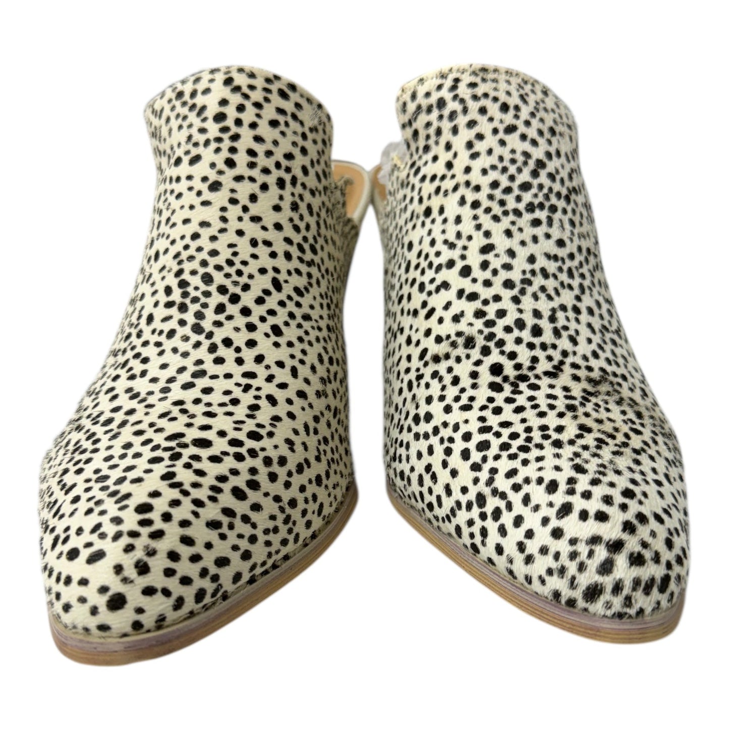 Shoes Heels Block By Corkys In Black & Cream, Size:8