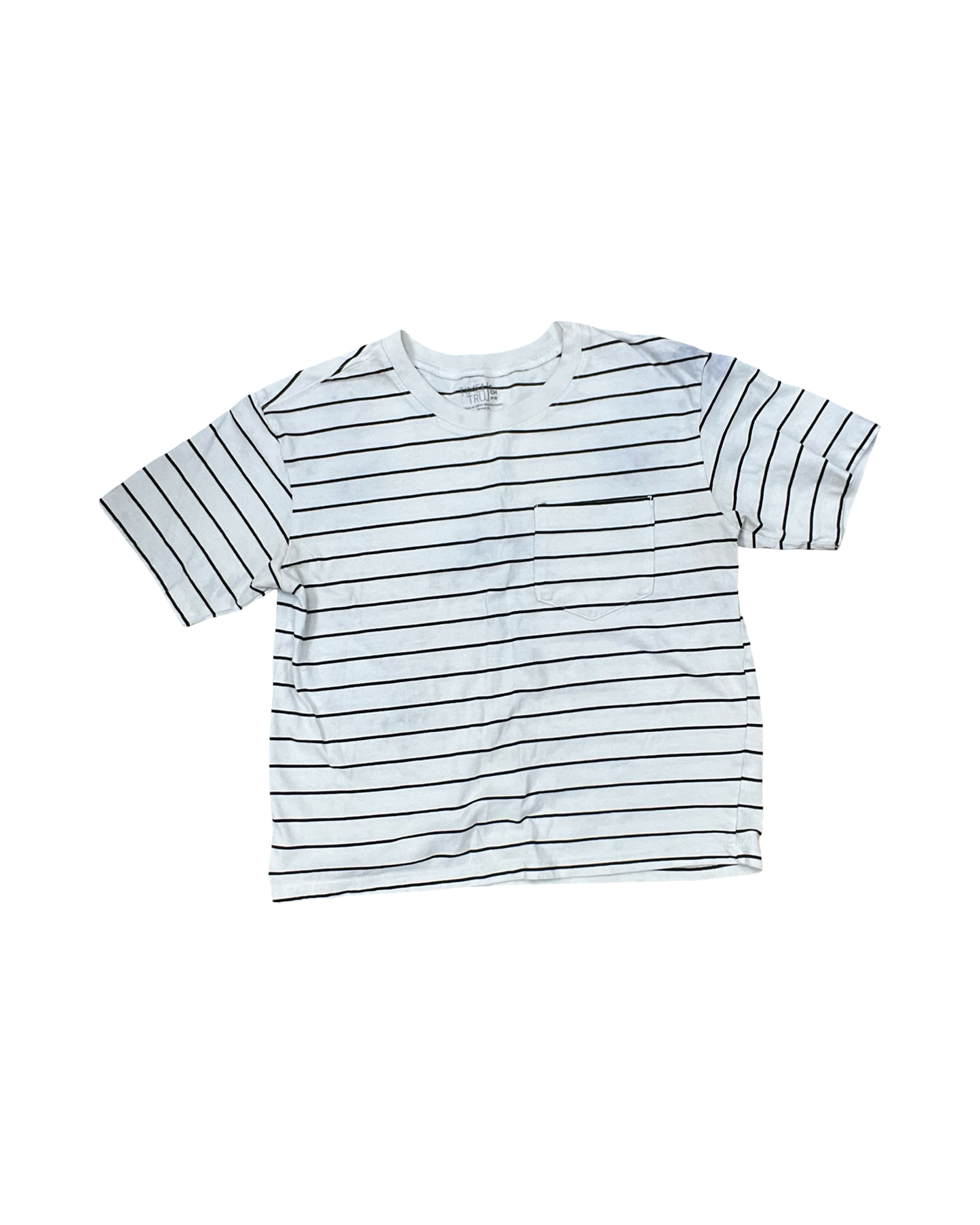 Top Ss By Time And Tru In Black & White, Size:S