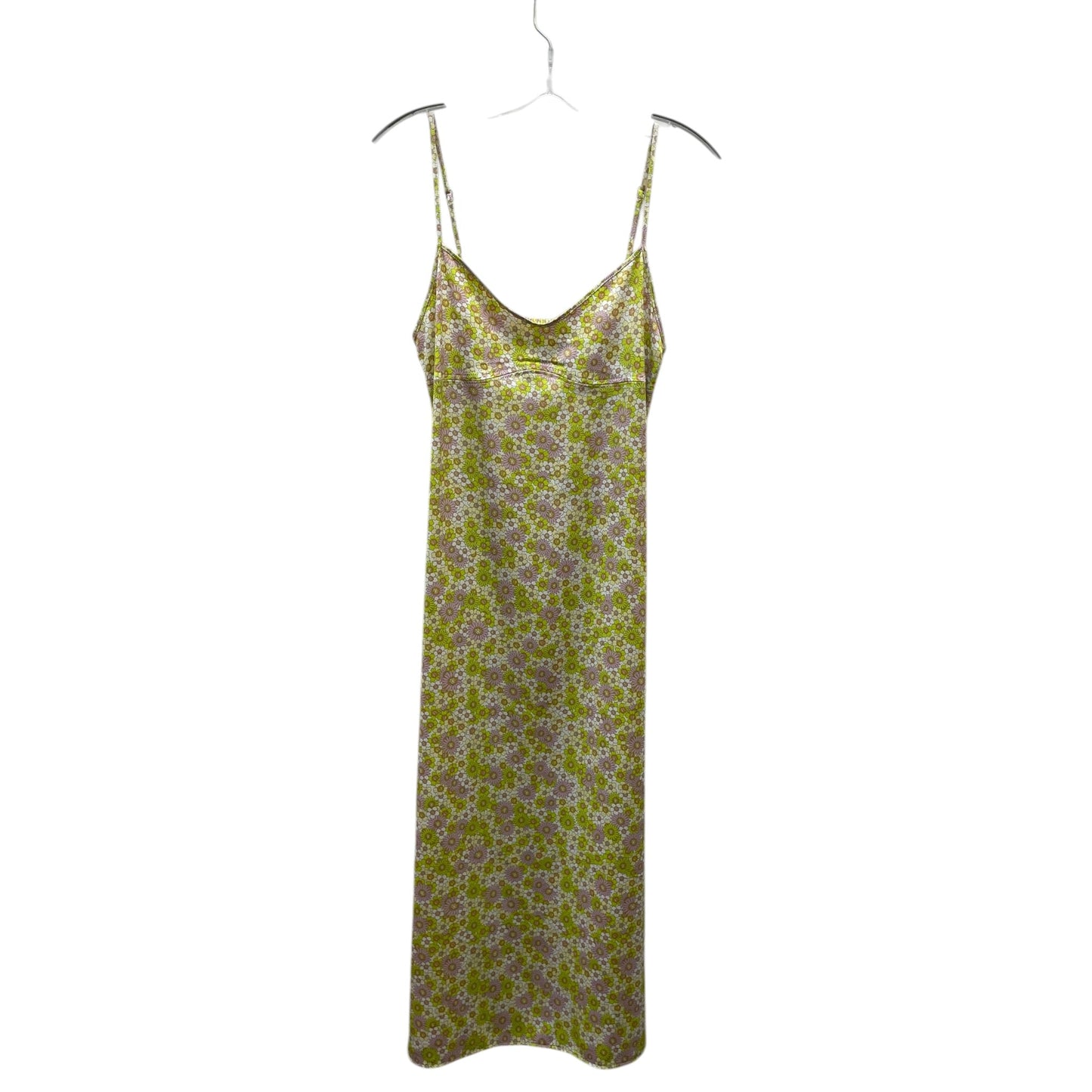 Dress Casual Maxi By Zara In Floral Print, Size:M