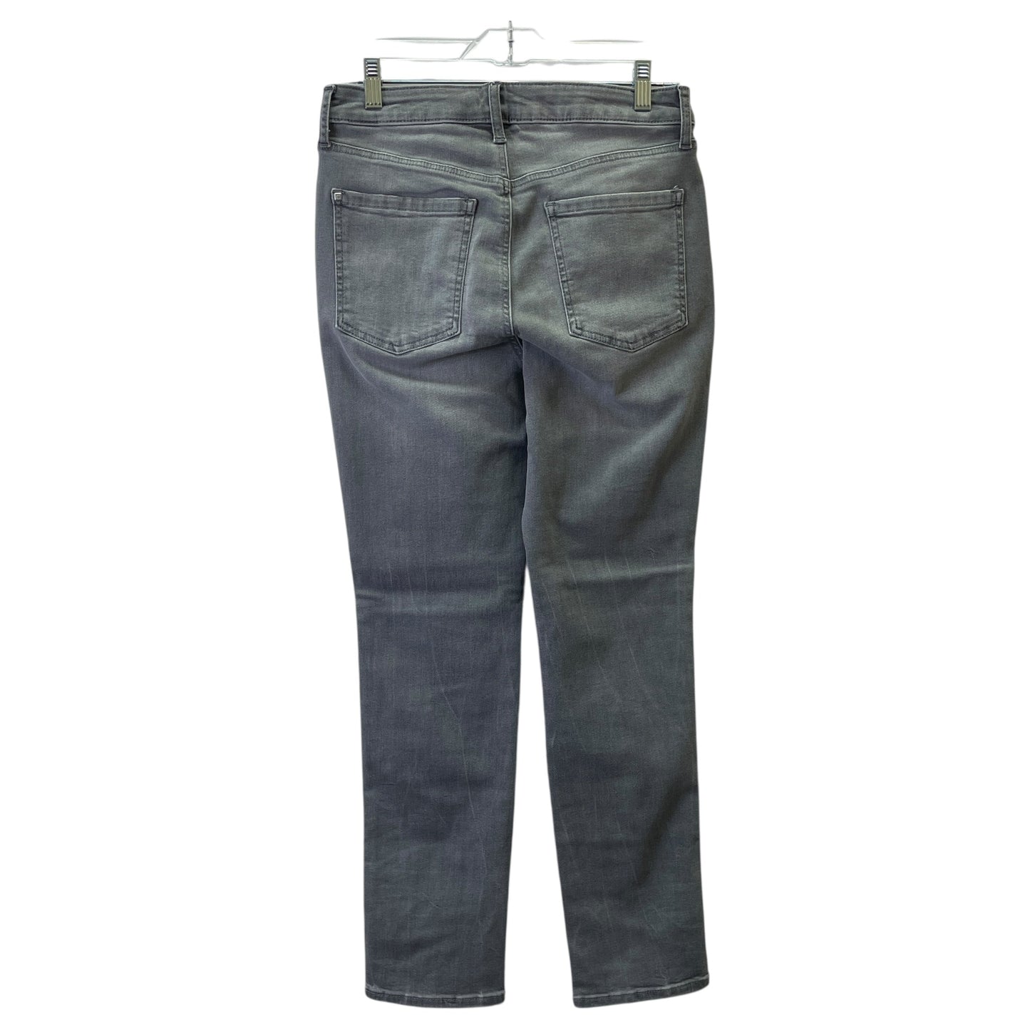 Jeans Skinny By Chicos In Grey Denim, Size:6