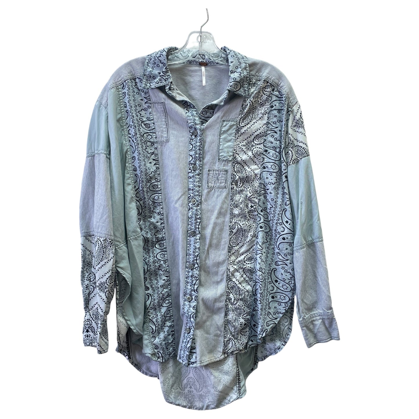 Top Ls By Free People In Blue, Size:M