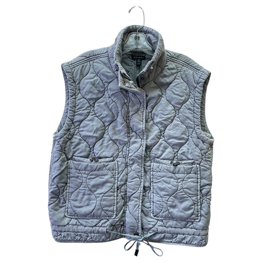 Vest Puffer & Quilted By Tribal In Grey, Size:M